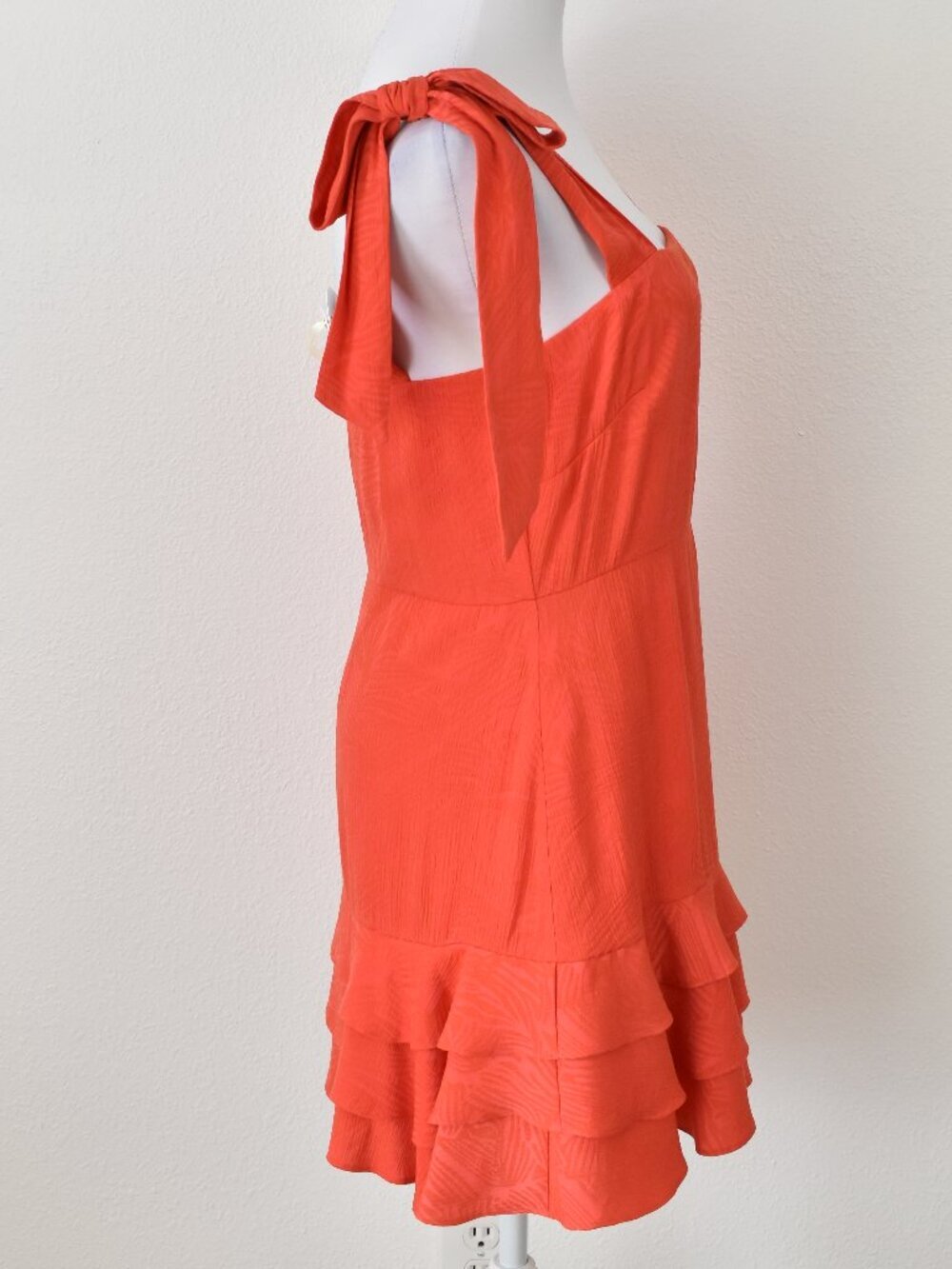 Gianni Bini Shea Leigh Mills Julia Mini Dress Tango Red NEW - 4 - Picture 7 of 11